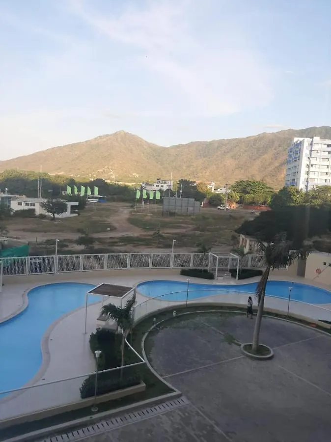Hermoso Apartamento A 300 M Playa Bello Horizonte Pozos Colorados Santa Marta  Santa Marta (Magdalena)
