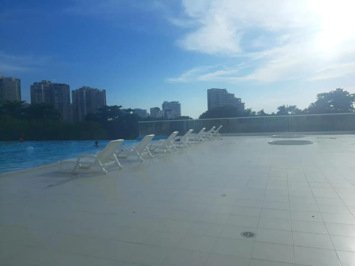 Hermoso Apartamento A 300 M Playa Bello Horizonte Pozos Colorados Santa Marta  Colombia